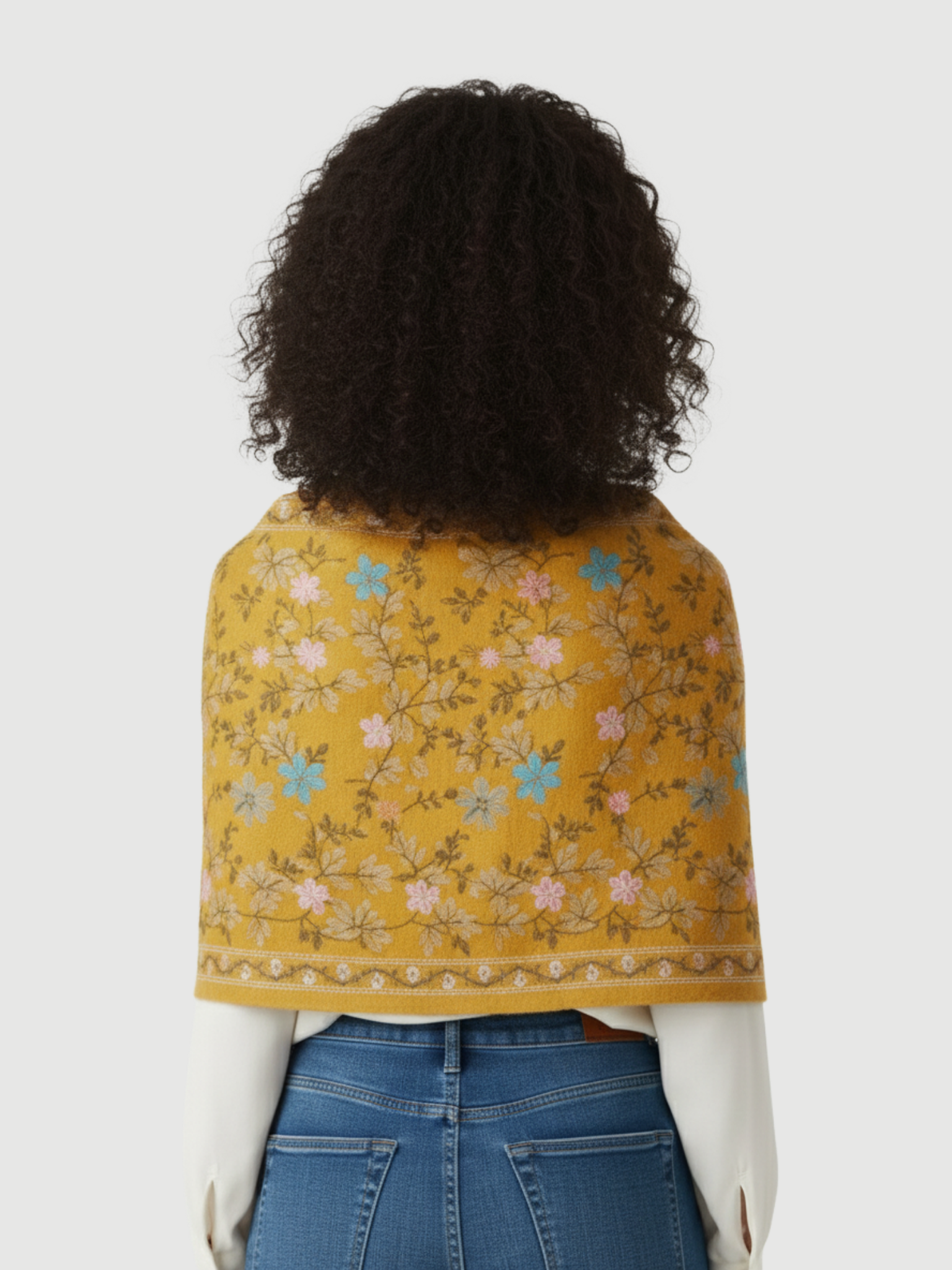 London Series Cashmere Shawl