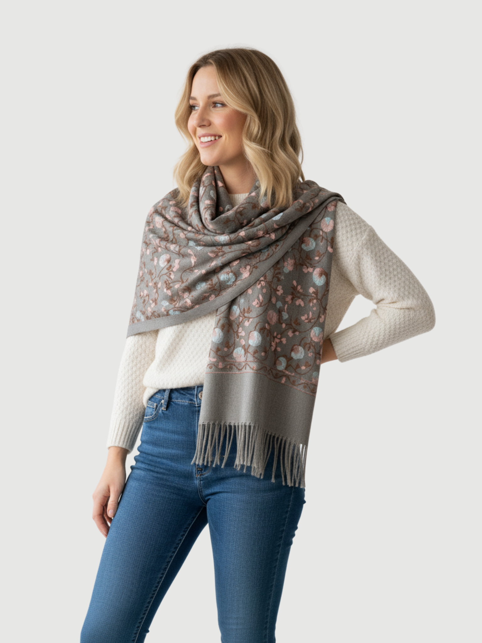 Rome Series Cashmere Shawl