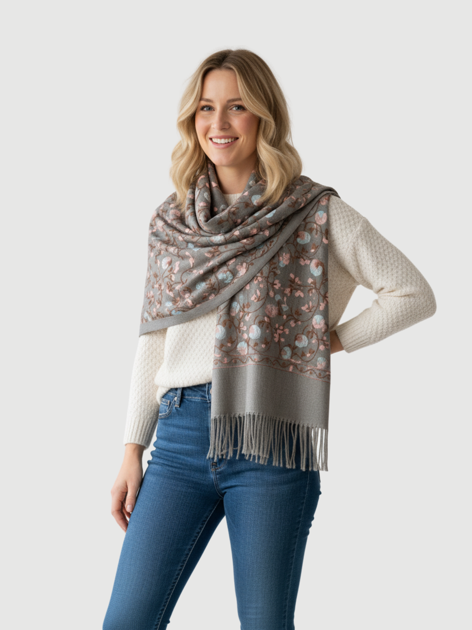 Rome Series Cashmere Shawl