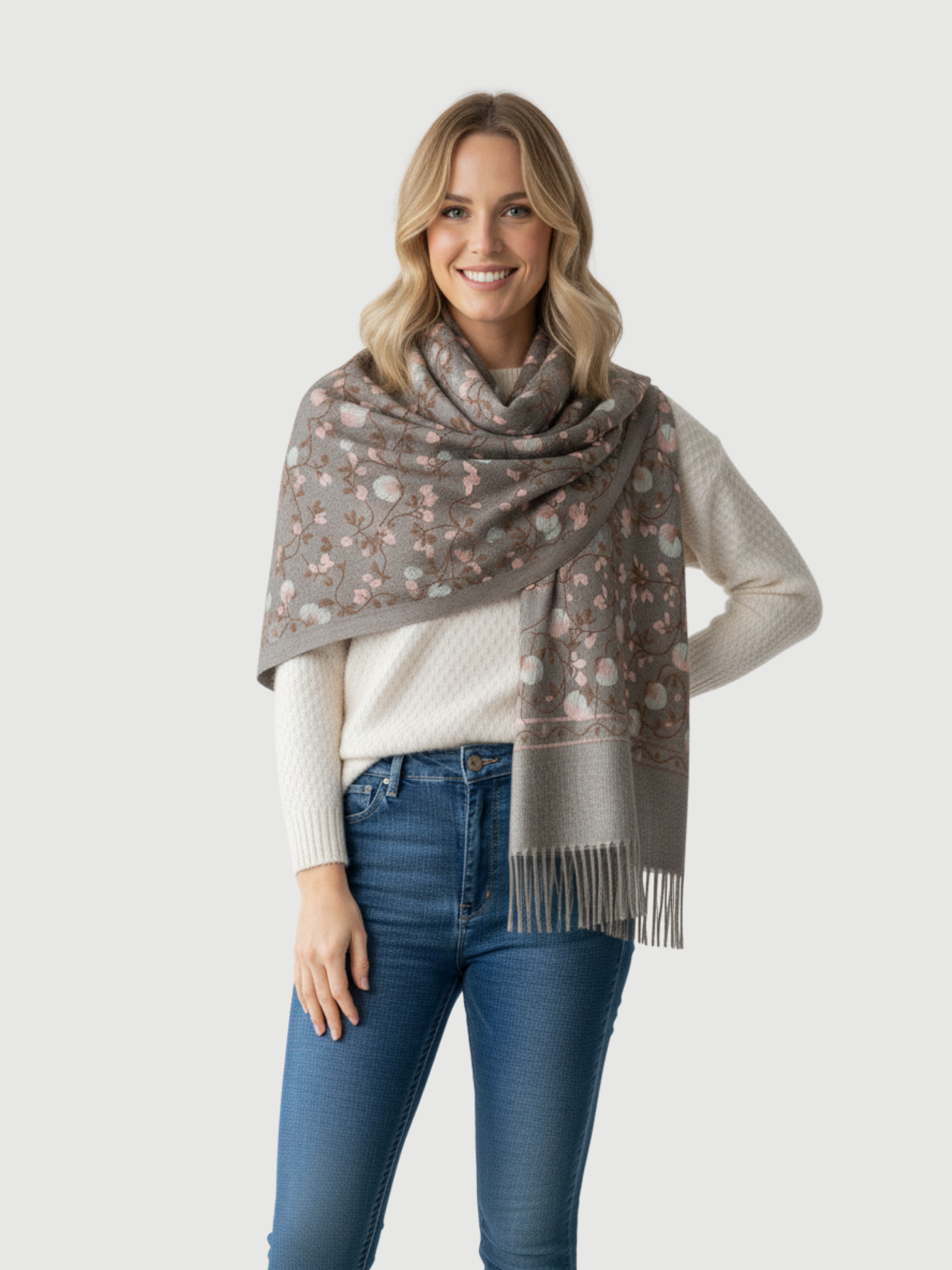 Rome Series Cashmere Shawl