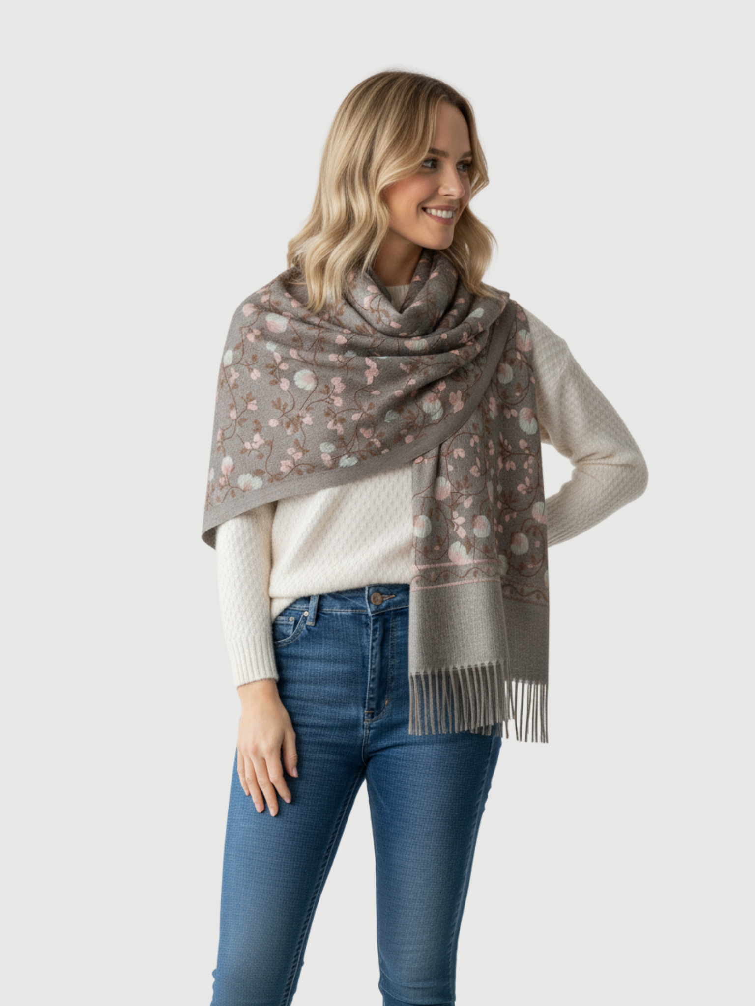 Rome Series Cashmere Shawl