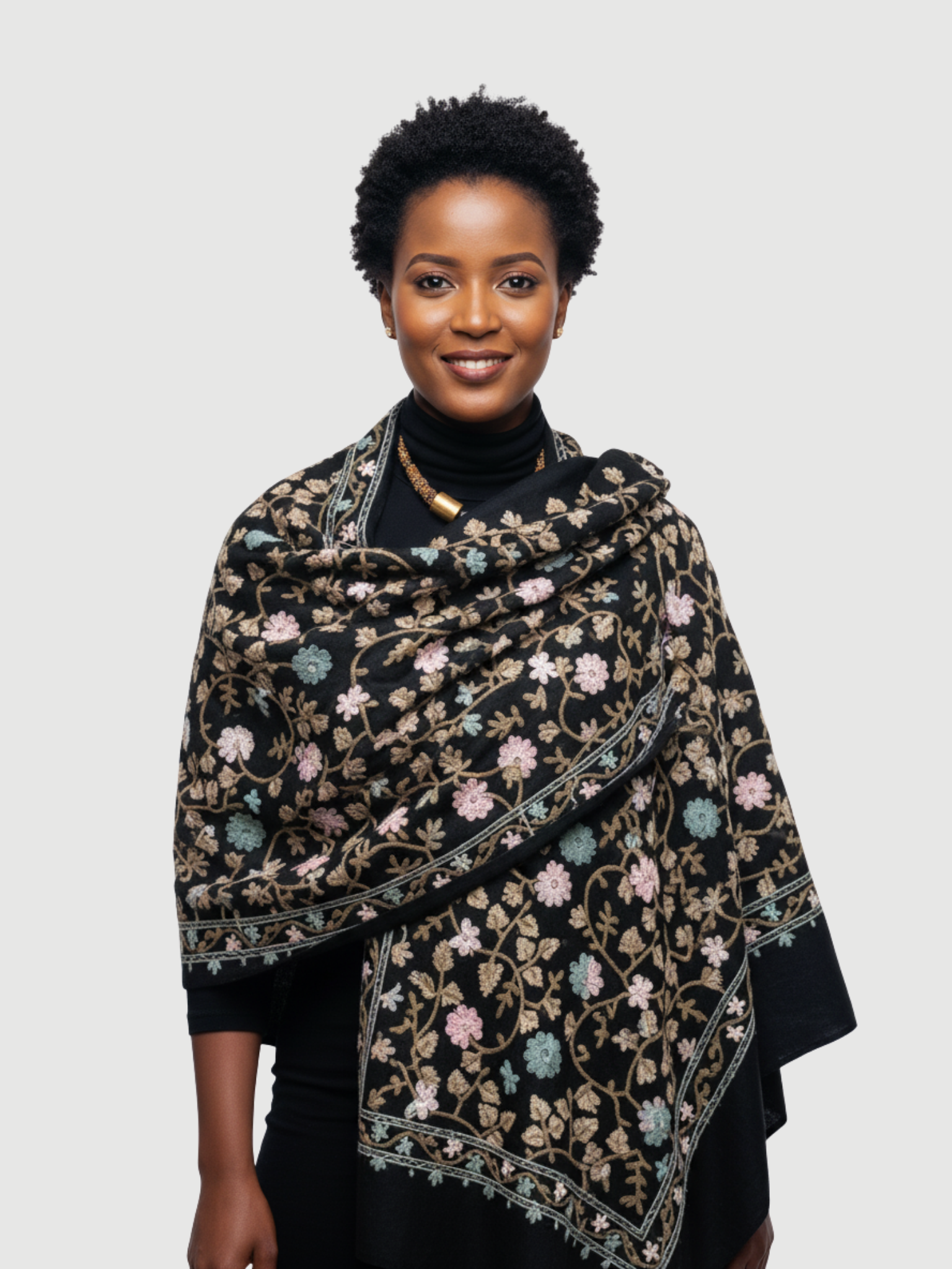 Nairobi Series Cashmere Shawl