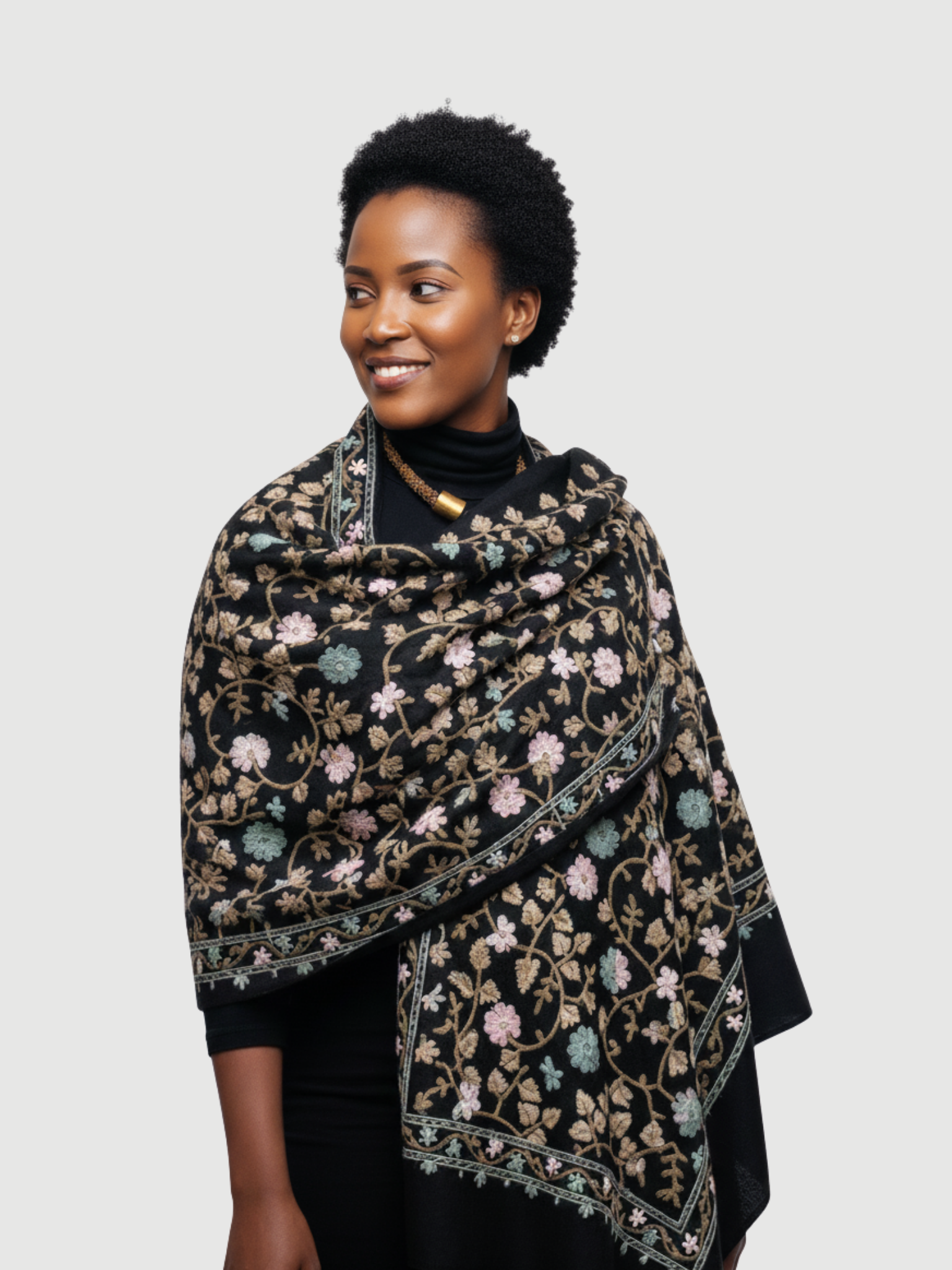 Nairobi Series Cashmere Shawl