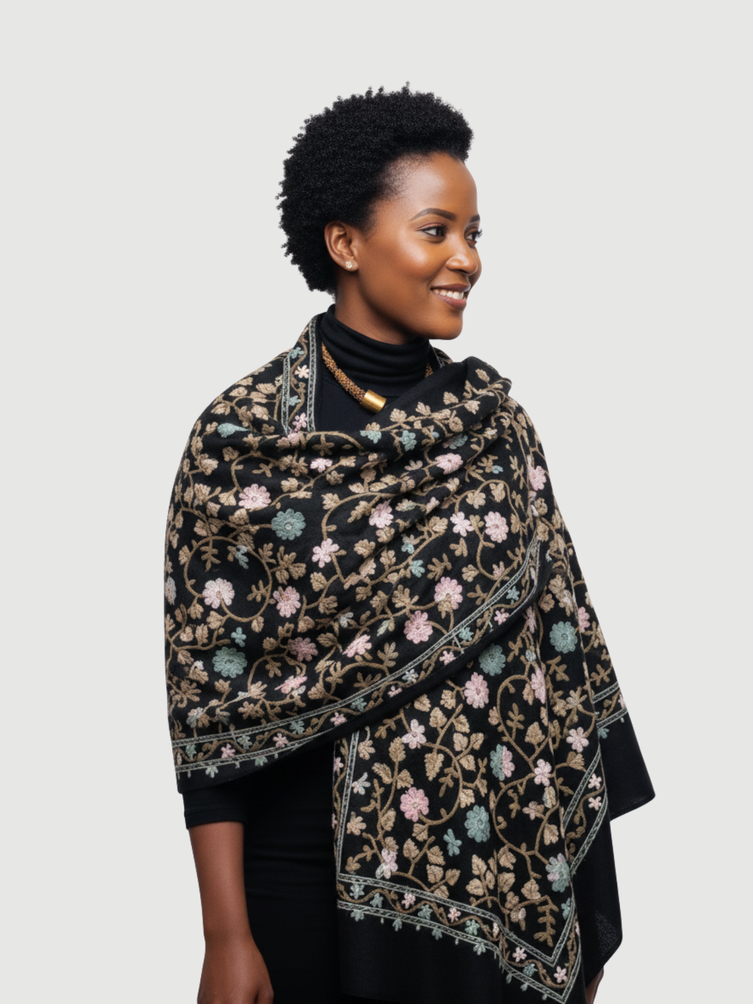 Nairobi Series Cashmere Shawl
